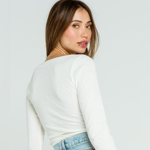 FREE PEOPLE Dylan Thermal Bodysuit Size XS - Picture 3 of 12